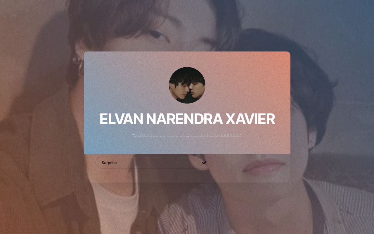 Carrd profile picture for @elvan